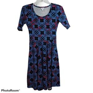 Lularoe Nicole Kaleidoscope pattern  